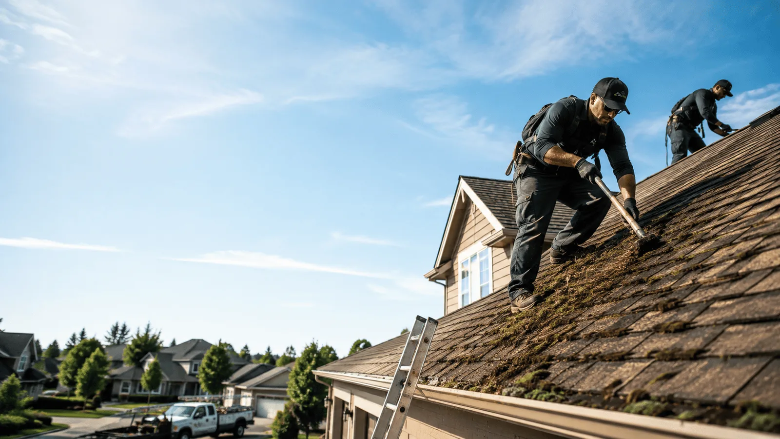 Roof Moss Removal in Columbus, NM near me